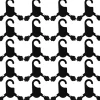 DOWNYPAWS - Pendentifs pour vêtements - plastique noir taille petite 20 pièces