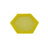 DOWNYPAWS - Plateau d'eau pour insectes - ruche avec bordure solide flottant jaune