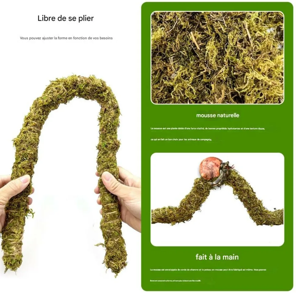 DOWNYPAWS - Poteau d'escalade en mousse 50 cm pour animaux de compagnie