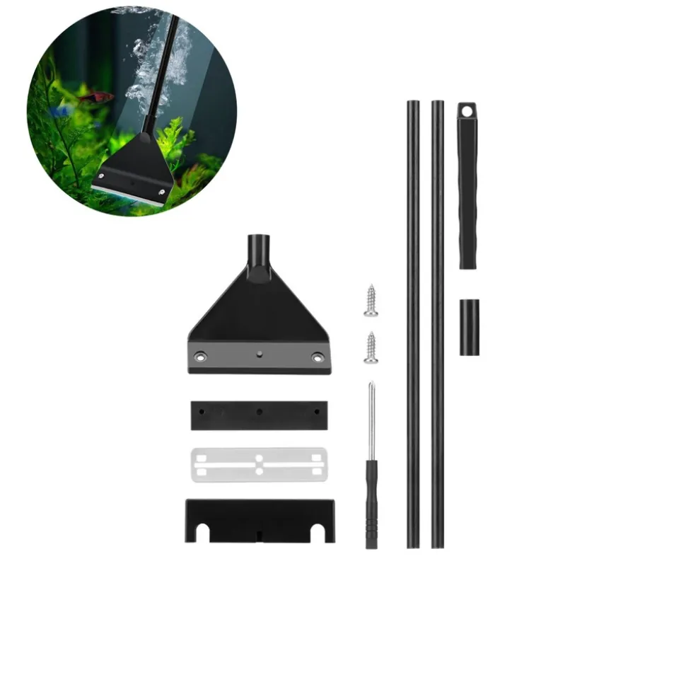 DOWNYPAWS - Raclette acier inox - nettoyage vitres aquarium