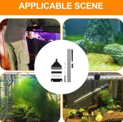 DOWNYPAWS - Raclette acier inox - nettoyage vitres aquarium