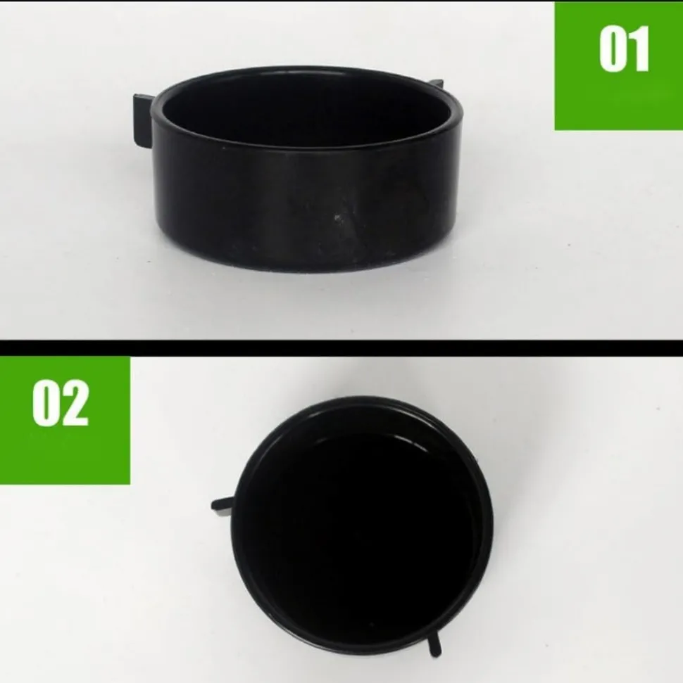 DOWNYPAWS - Récipient d'alimentation - accessoires pour aquarium de reptiles