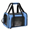 DOWNYPAWS - Sac de transport pour chat, portable et pliable bleu taille l downypaws