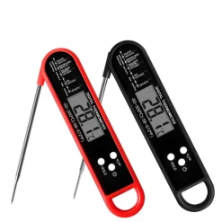 DOWNYPAWS - Thermomètre alimentaire multi-angle pliable noir (-50 - 300 °c)
