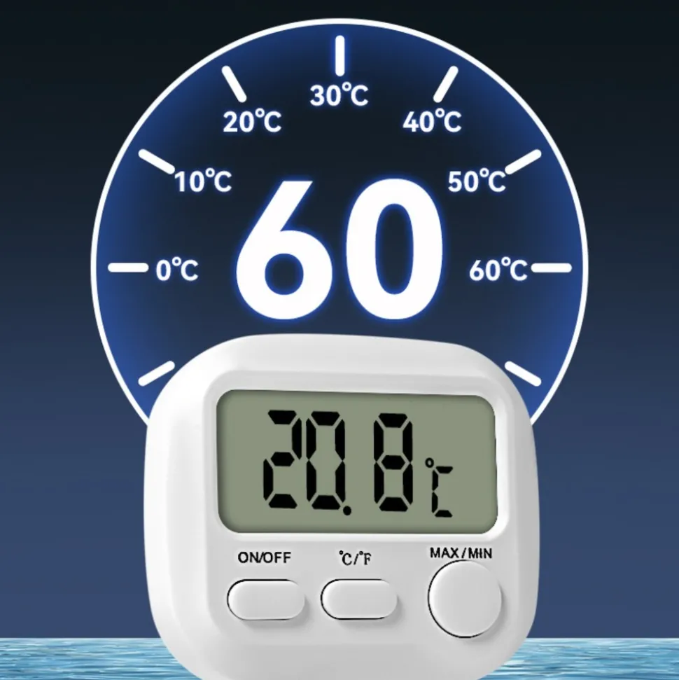 DOWNYPAWS - Thermomètre électronique avec sonde longue