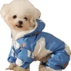 DOWNYPAWS - Vêtements pour chiens-manteau d'hiver pour petit chien longueur du dos 33
