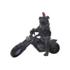 DRIMMER - Statuette animal motard en polyrésine chien
