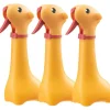 DTOPBUYAGE - 3 pièces arrosoirs portables dessin animé plastique jaune pour enfants
