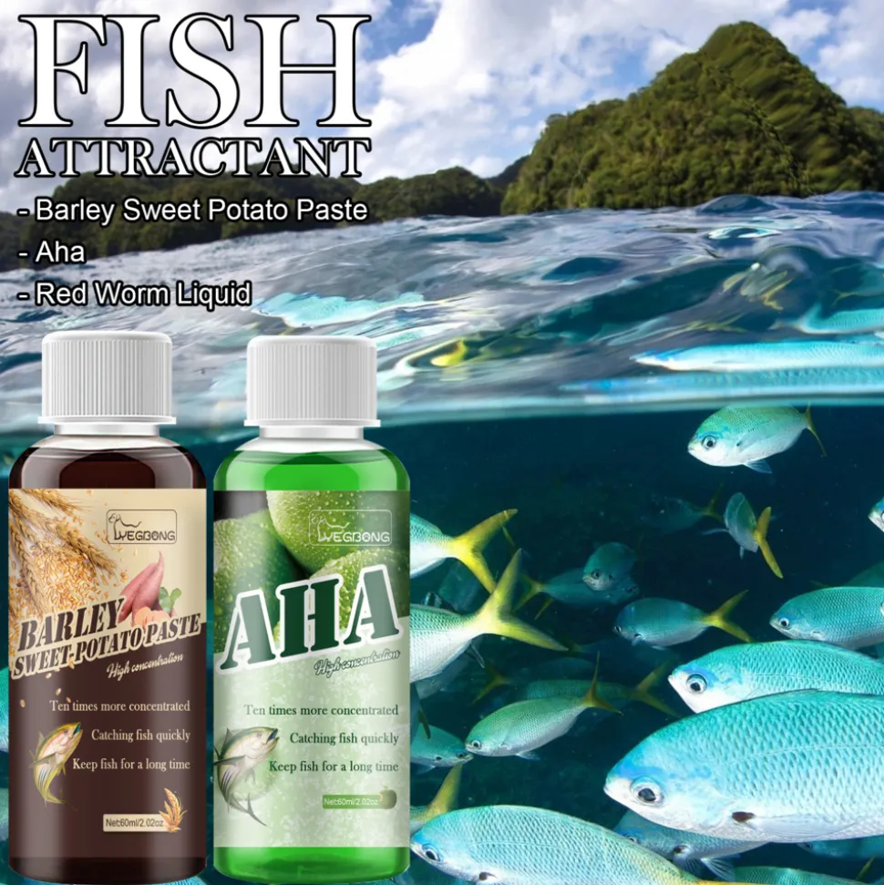 DTOPBUYAGE - Attractif pour poissons (attractif à acide fruitique), 60 ml - dtopbuyage