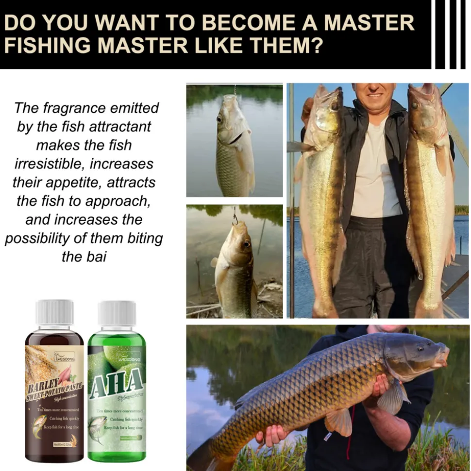 DTOPBUYAGE - Attractif pour poissons (attractif à acide fruitique), 60 ml - dtopbuyage