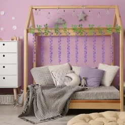 DTOPBUYAGE - Bande de wisteria artificielle pour décoration de mariage 2 pièces dtopbuyage