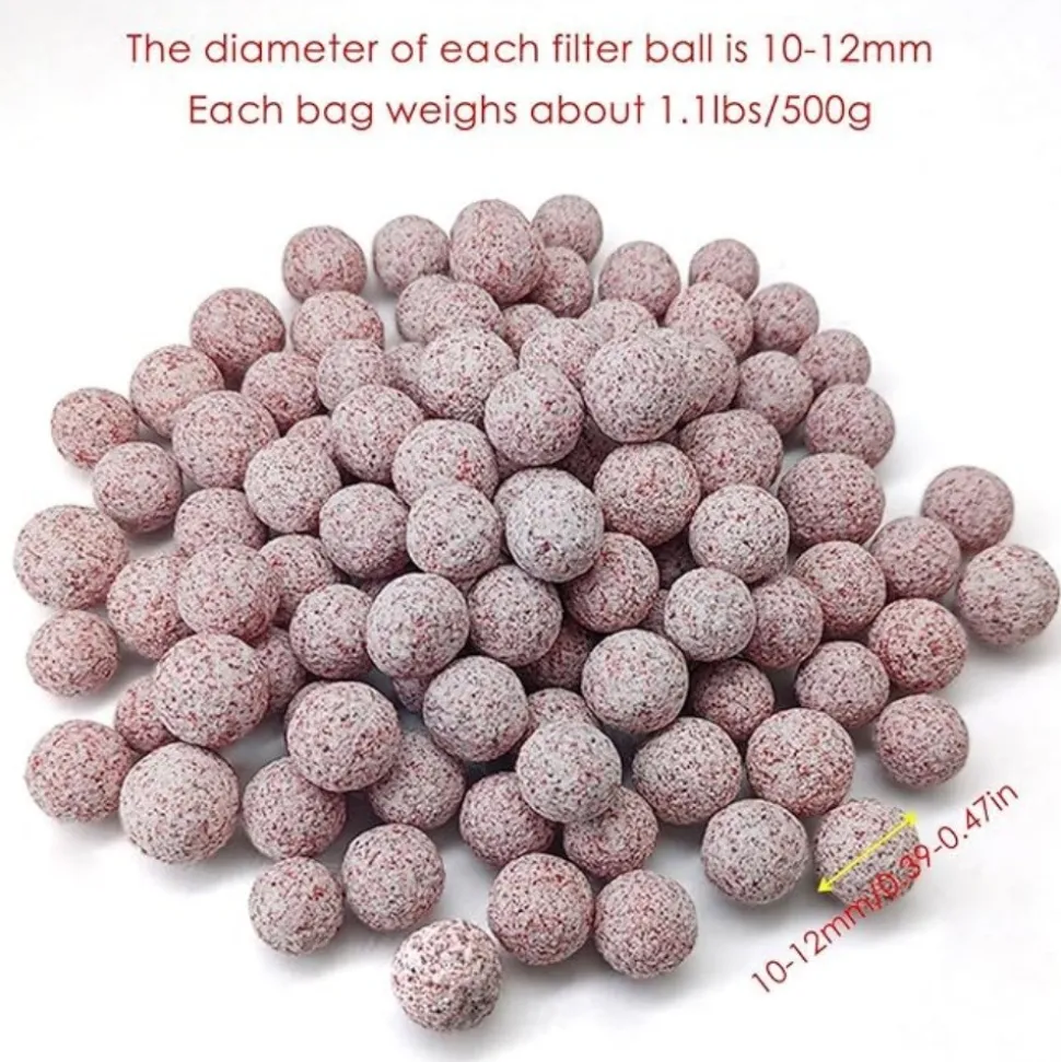 DTOPBUYAGE - Boule bio 500g pour purification eau aquarium