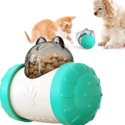 DTOPBUYAGE - Boule de nourriture pour chat et chien dtopbuyage qui fuit