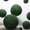 DTOPBUYAGE - Boule de plante artificielle de milan pour la décoration du plafond 28cm 2pcs dtopbuyage
