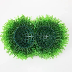 DTOPBUYAGE - Boule de plante artificielle de milan pour la décoration du plafond 18cm 2pcs dtopbuyage