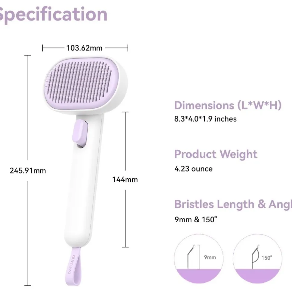 DTOPBUYAGE - Brosse autonettoyante pour chat