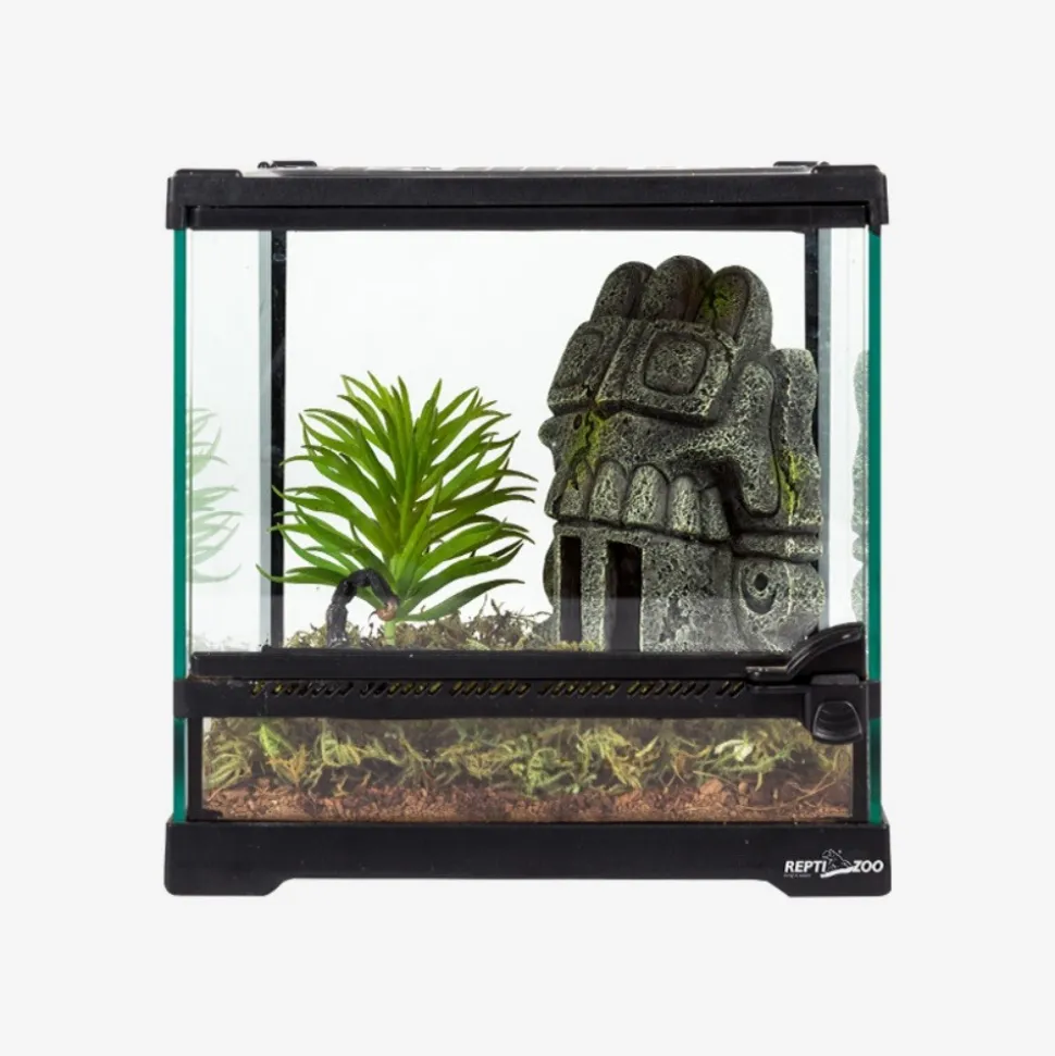 DTOPBUYAGE - Décoration aquarium artefact aztèque