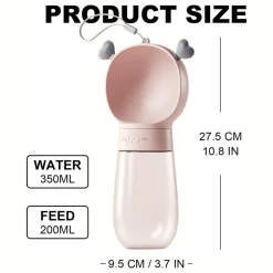 DTOPBUYAGE - Dtopbuyage bouteille d'eau pour chien et chat portative