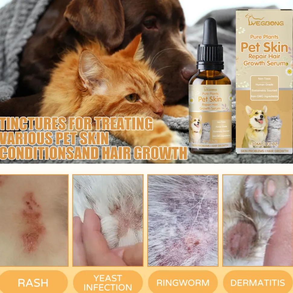 DTOPBUYAGE - Essence de soin pour la peau des animaux 30 ml