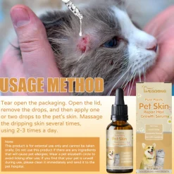 DTOPBUYAGE - Essence de soin pour la peau des animaux 30 ml