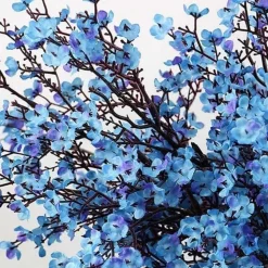 DTOPBUYAGE - Fleurs pour maison mariage fête etc blue cerez 10 bâtons dtopbuyage