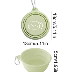 DTOPBUYAGE - Gamelle pliable pour chien en voyage dtopbuyage