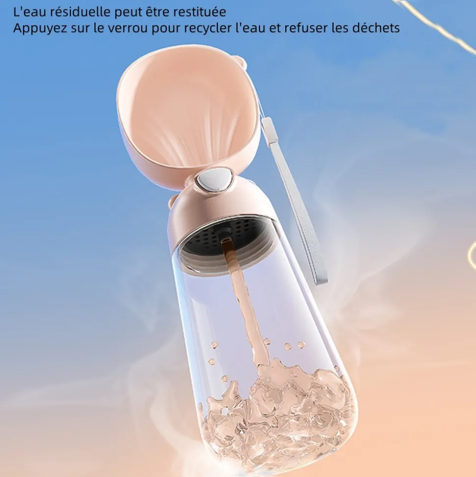 DTOPBUYAGE - Gobelet à eau multifonctionnel pour chien dtopbuyage