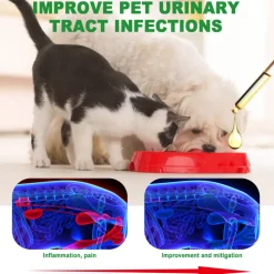 DTOPBUYAGE - Gouttes de soin pour animaux de compagnie, 60 ml