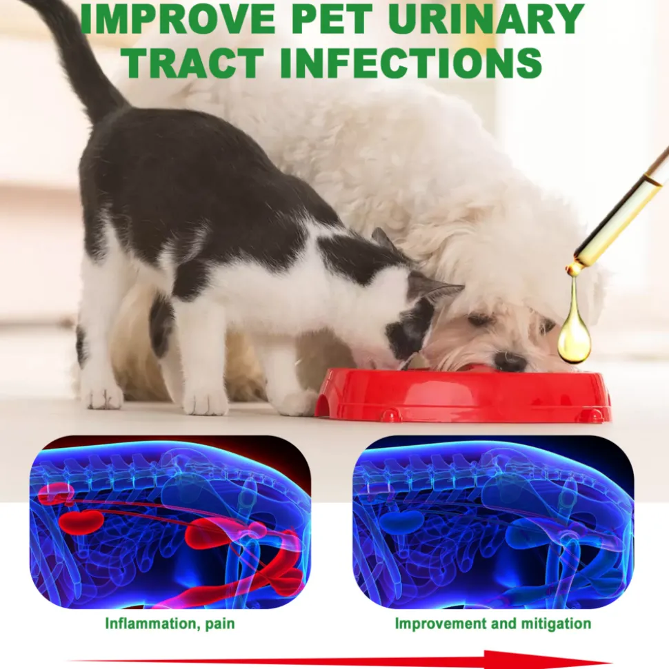 DTOPBUYAGE - Gouttes de soin pour animaux de compagnie, 60 ml