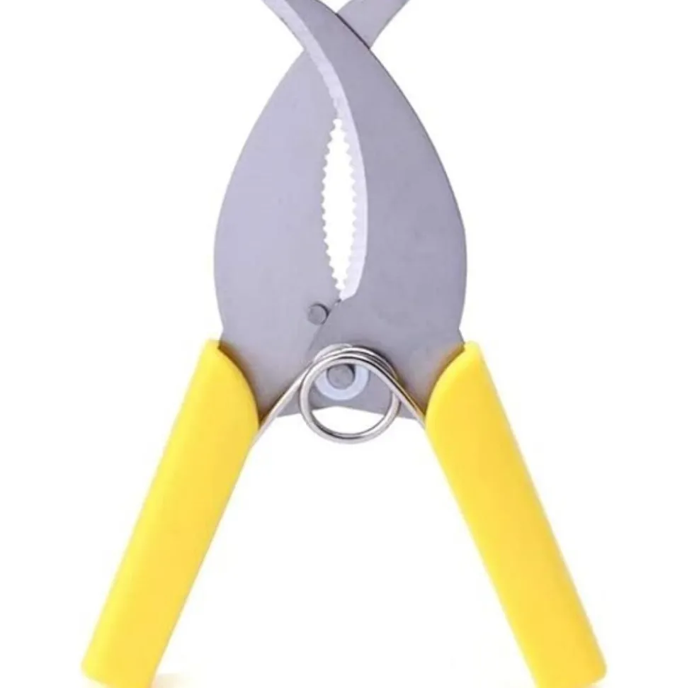 DTOPBUYAGE - Jardin pelle sécateurs acier inoxydable anneau coupe uptoda