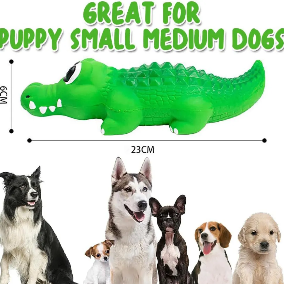 DTOPBUYAGE - Jouet à mâcher pour chien - en caoutchouc indestructible