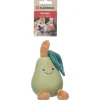 DTOPBUYAGE - Jouet chien flamingo poire vert latex 9x10,5x14,7cm