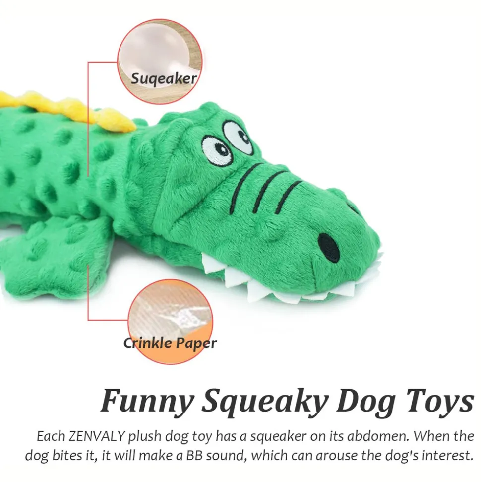 DTOPBUYAGE - Jouets pour chien - en peluche, sonores dtopbuyage