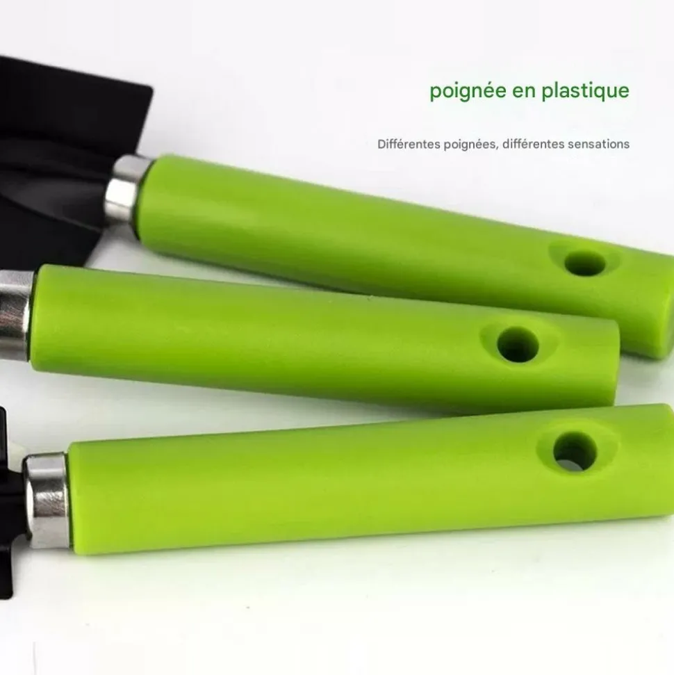 DTOPBUYAGE - Kit de 3 outils de jardinage portatifs dtopbuyage