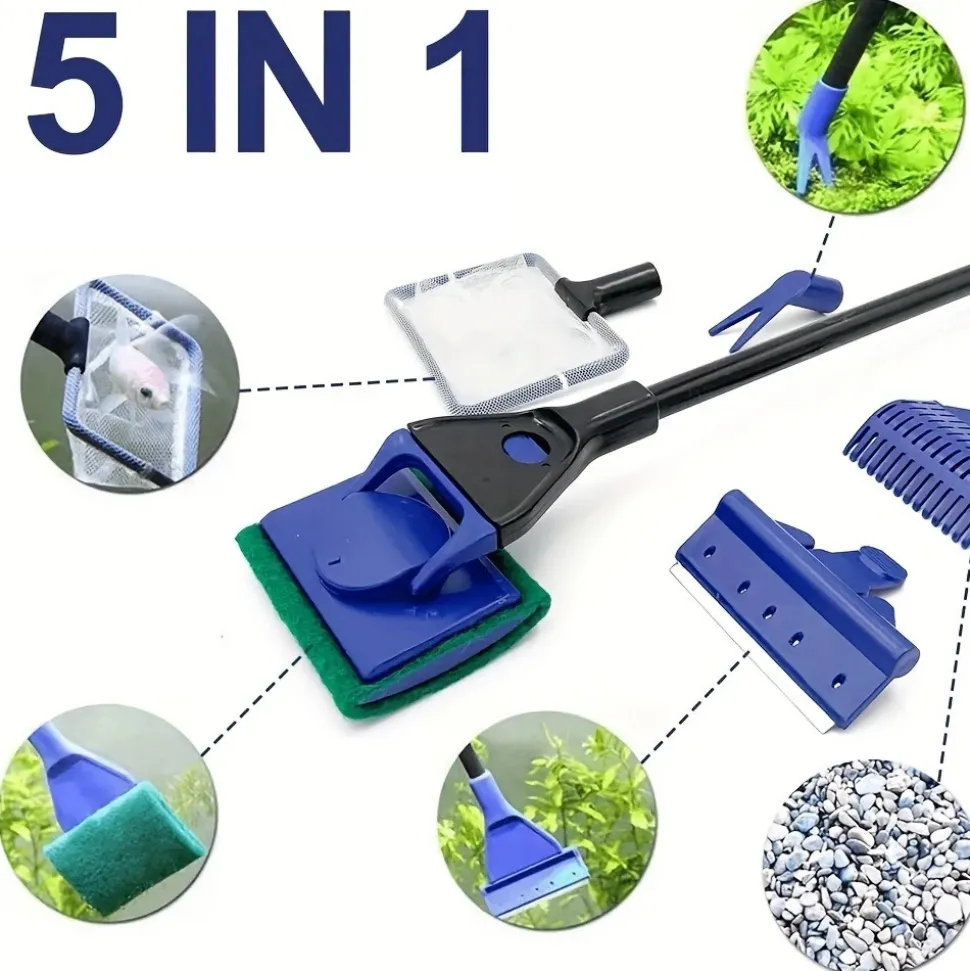 DTOPBUYAGE - Kit d'outils de nettoyage pour aquarium dtopbuyage