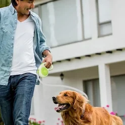 DTOPBUYAGE - Laisse rétractable antidérapante pour chiens