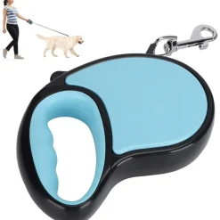 DTOPBUYAGE - Laisse rétractable anti-glissement pour chiens
