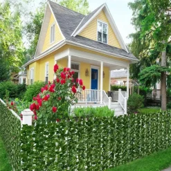 DTOPBUYAGE - Lierre artificiel pour décoration extérieure feuilles de pothos dtopbuyage