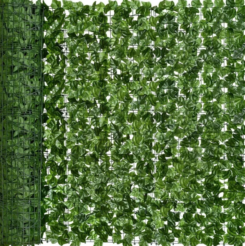 DTOPBUYAGE - Lierre artificiel pour décoration extérieure et protection de la vie privée dtopbuyage