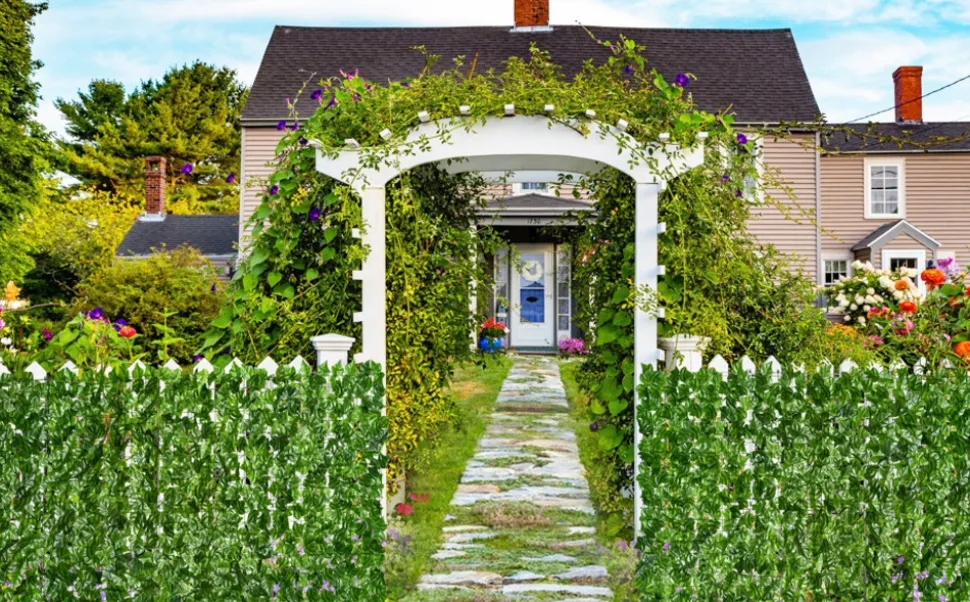 DTOPBUYAGE - Lierre artificiel pour décoration extérieure et protection de la vie privée dtopbuyage