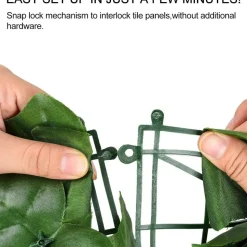 DTOPBUYAGE - Lierre artificiel pour décoration extérieure dtopbuyage