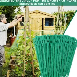 DTOPBUYAGE - Lot de 50 attaches réglables pour plantes 17cm*50 dtopbuyage