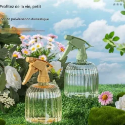 DTOPBUYAGE - Petit pulvérisateur pour désinfectant vert 600ml dtopbuyage