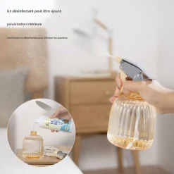 DTOPBUYAGE - Petit pulvérisateur pour désinfectant jaune 600ml dtopbuyage