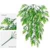 DTOPBUYAGE - Plantes artificielles - tiges de fougères et de feuilles persanes pour mur type e - dtopbuyage