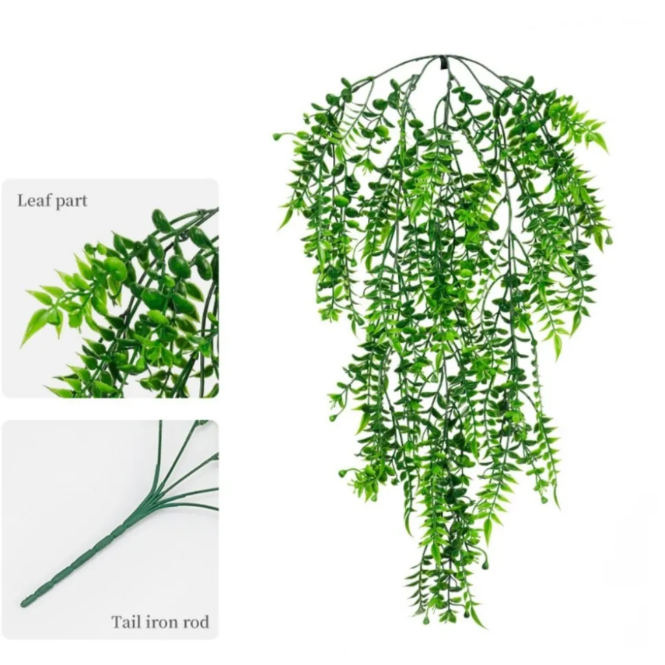 DTOPBUYAGE - Plantes artificielles - tiges de fougères et de feuilles persanes pour mur type d - dtopbuyage