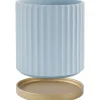 DTOPBUYAGE - Pot de fleur en céramique avec drainage