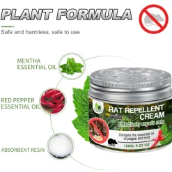 DTOPBUYAGE - Pâte répulsive pour rats, 120 g