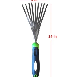 DTOPBUYAGE - Râteau en acier inoxydable pour jardinage dtopbuyage