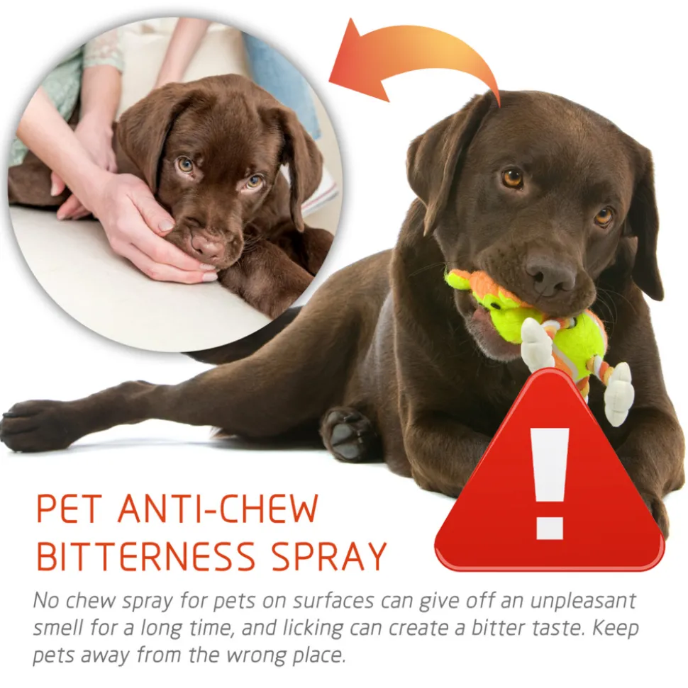 DTOPBUYAGE - Spray anti - mastication pour animaux de compagnie, 120 ml - dtopbuyage
